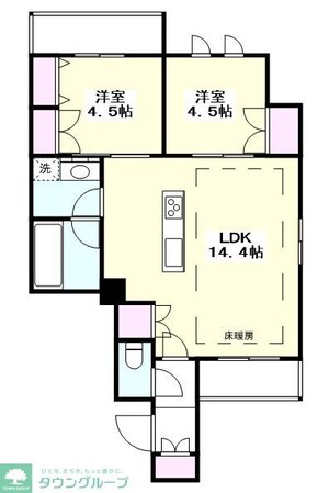 West sedonaの物件間取画像